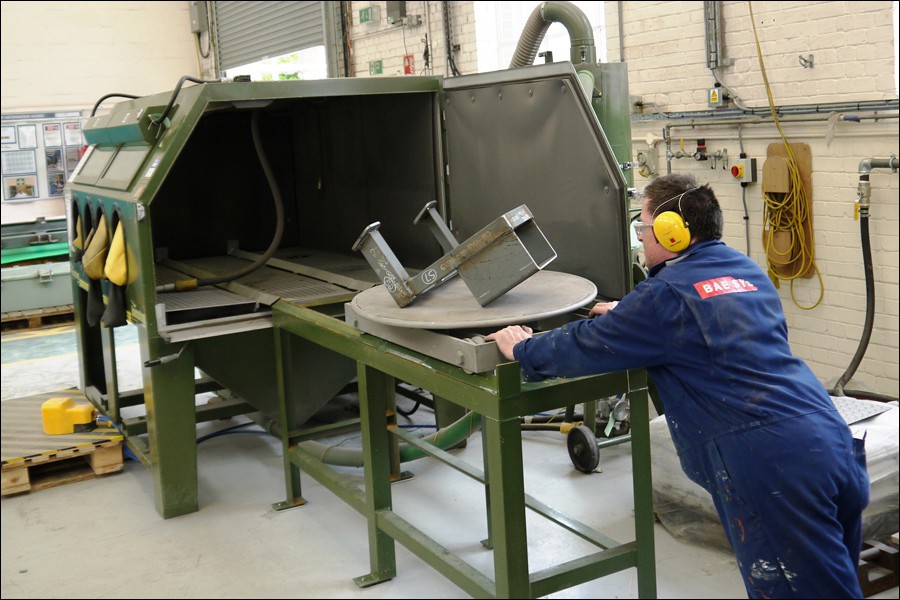 Hodge Clemco Ltd – Custom-built blast cabinet