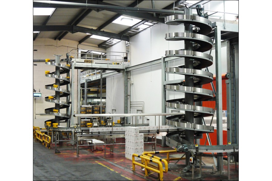 European Conveyor Systems – Vertical spiral conveyors